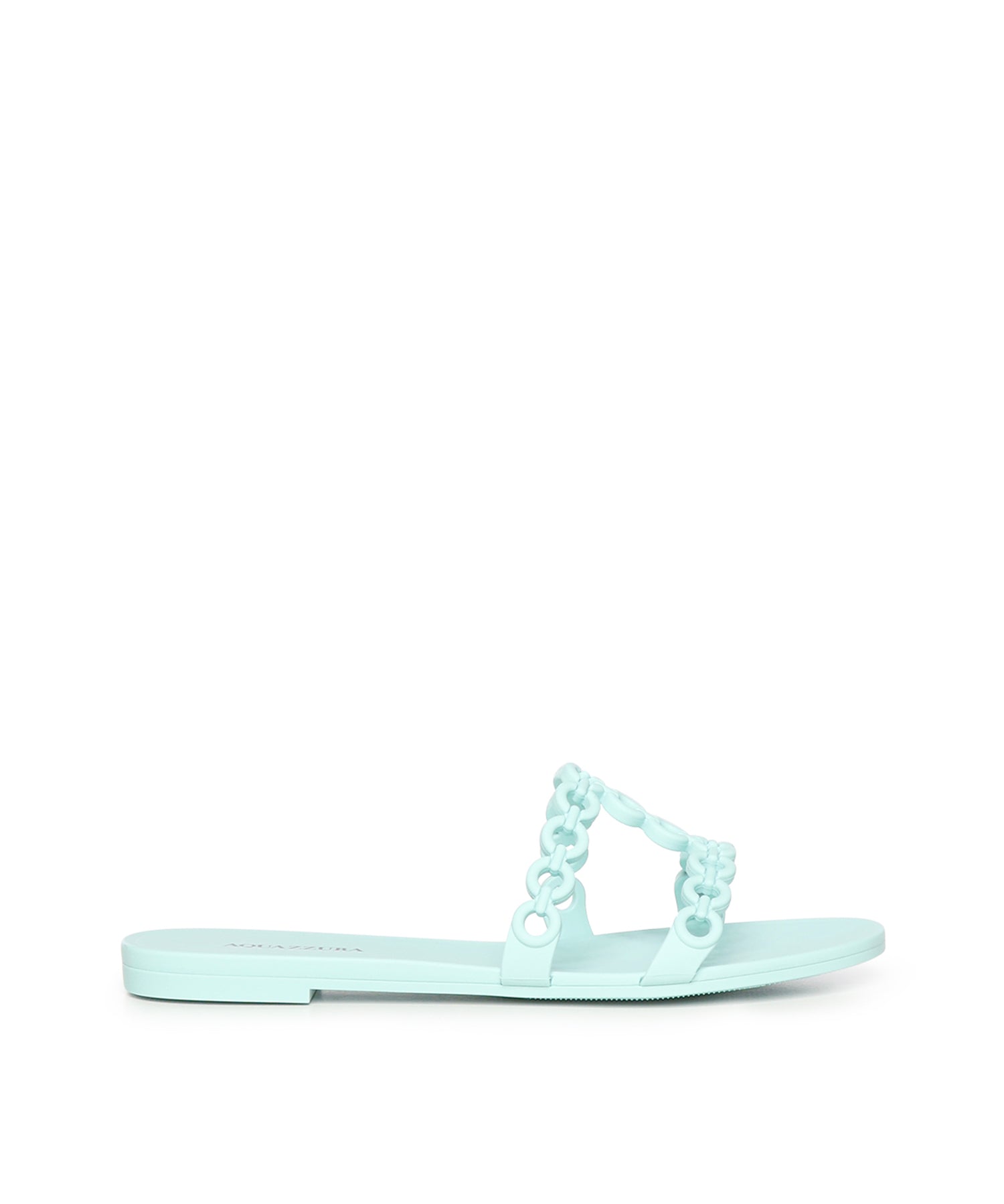 Sandali flat Infinity Chain Jelly ICJFLAS0 JLYSRZ AQUAZZURA 