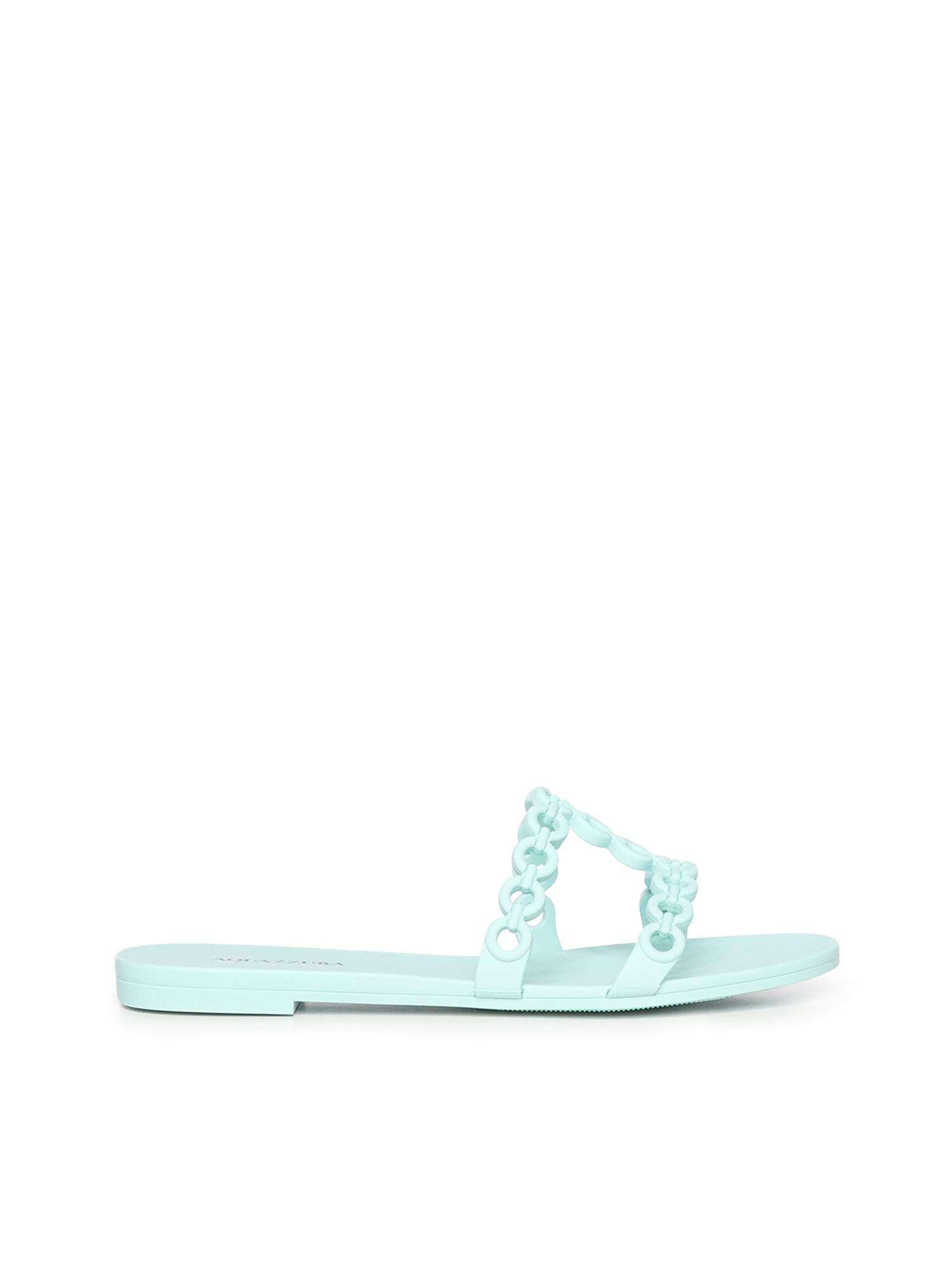 Sandali flat Infinity Chain Jelly ICJFLAS0 JLYSRZ AQUAZZURA 