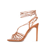 Sandali Ritmo in pelle RTMHIGS0 NAPTOB AQUAZZURA 