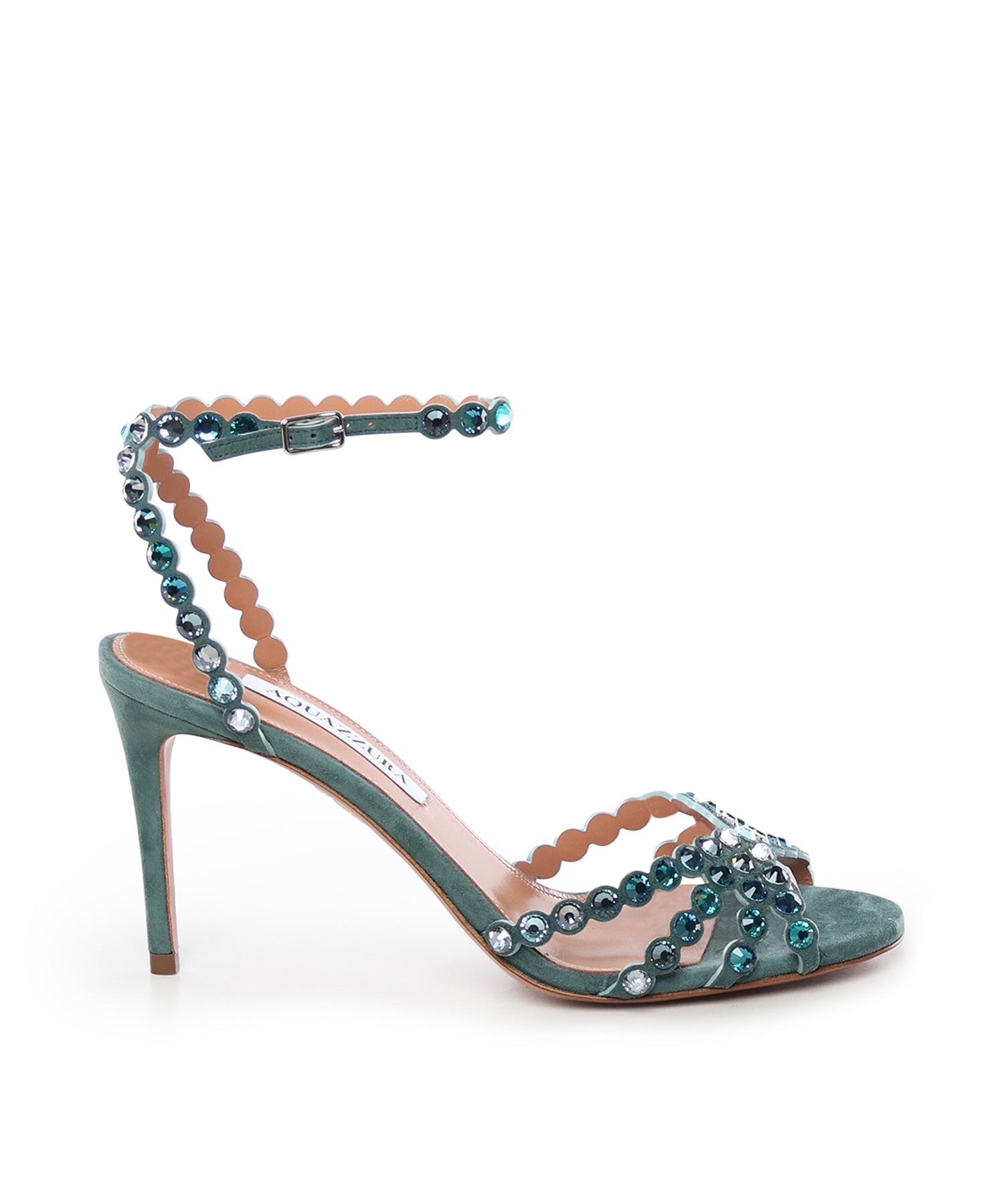 Sandali Tequila con cristalli TQLMIDS0 SUELGE AQUAZZURA 