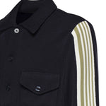 Overshirt in maglia di viscosa con logo JAPM 026B AUTRY 