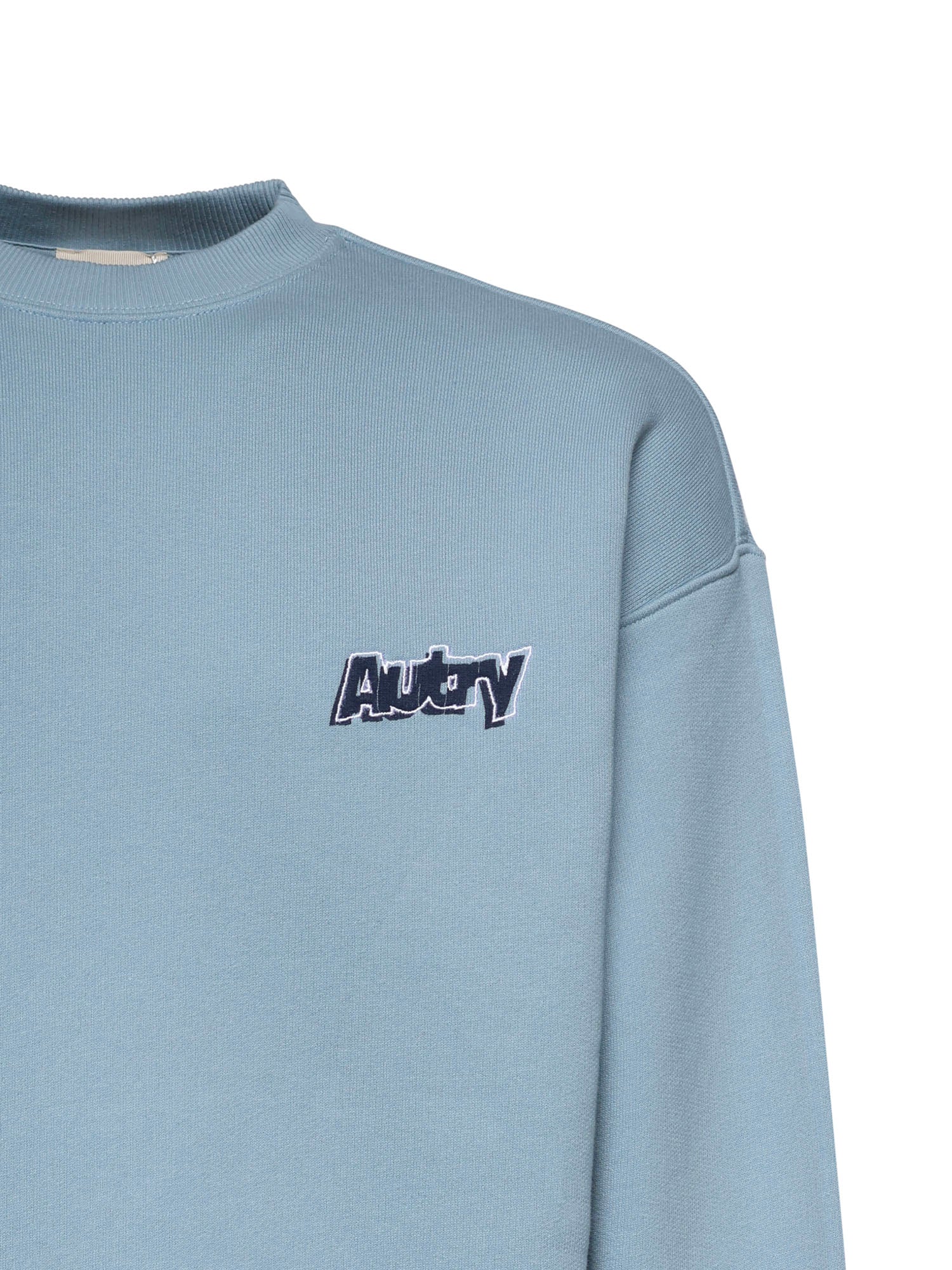 Felpa in cotone con doppio logo SWPX 035C AUTRY 