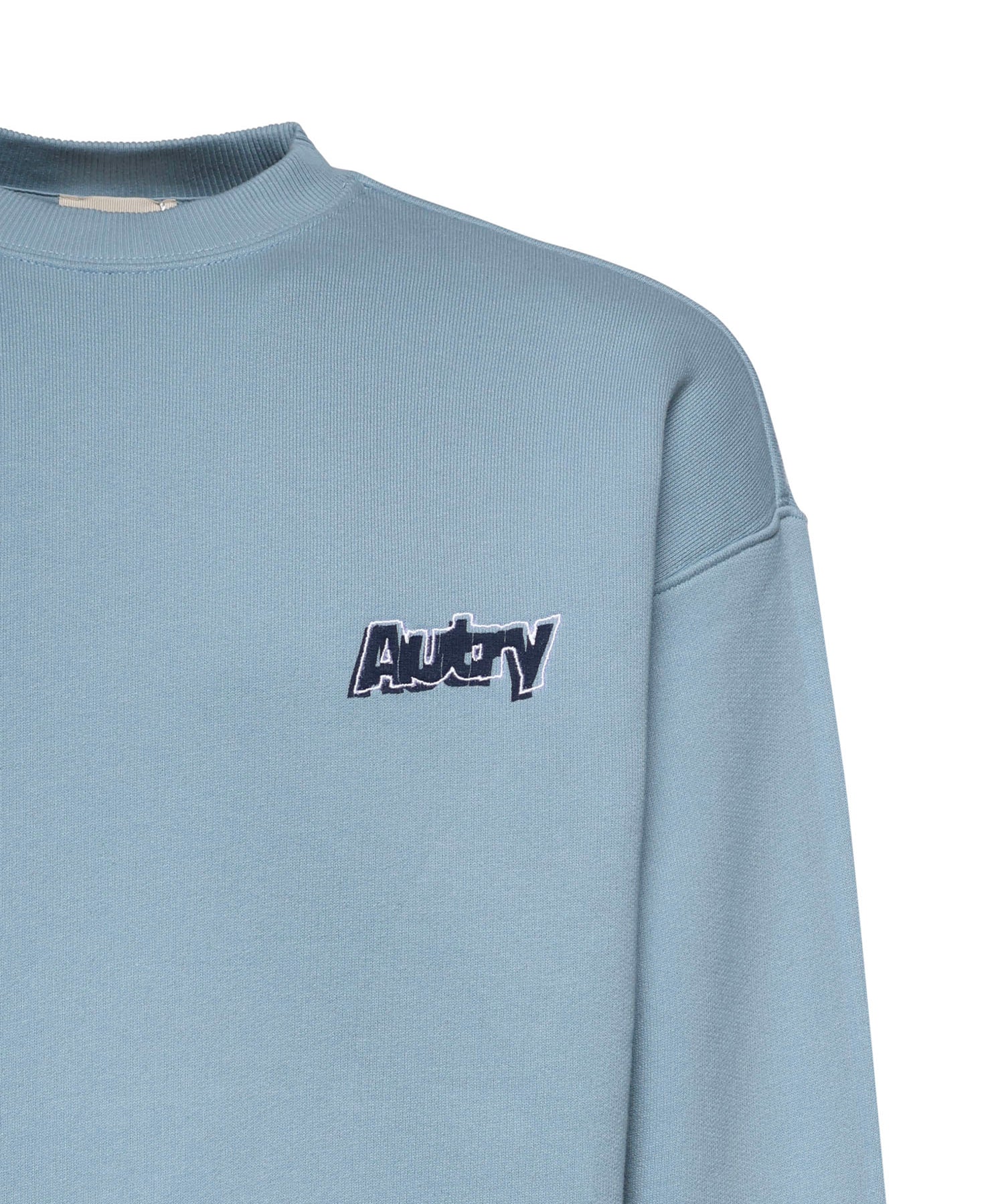 Felpa in cotone con doppio logo SWPX 035C AUTRY 