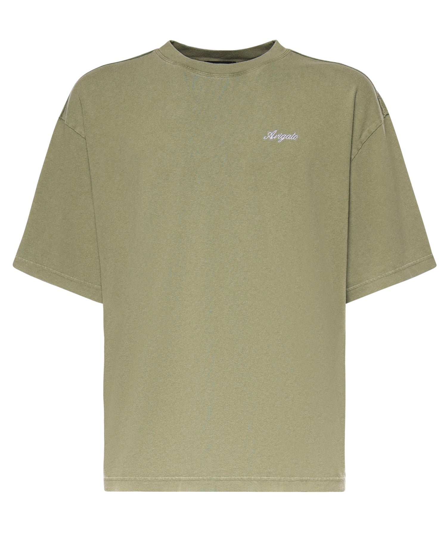 T-shirt Honor in cotone A2681012 DEEP LICHEN GREEN AXEL ARIGATO 