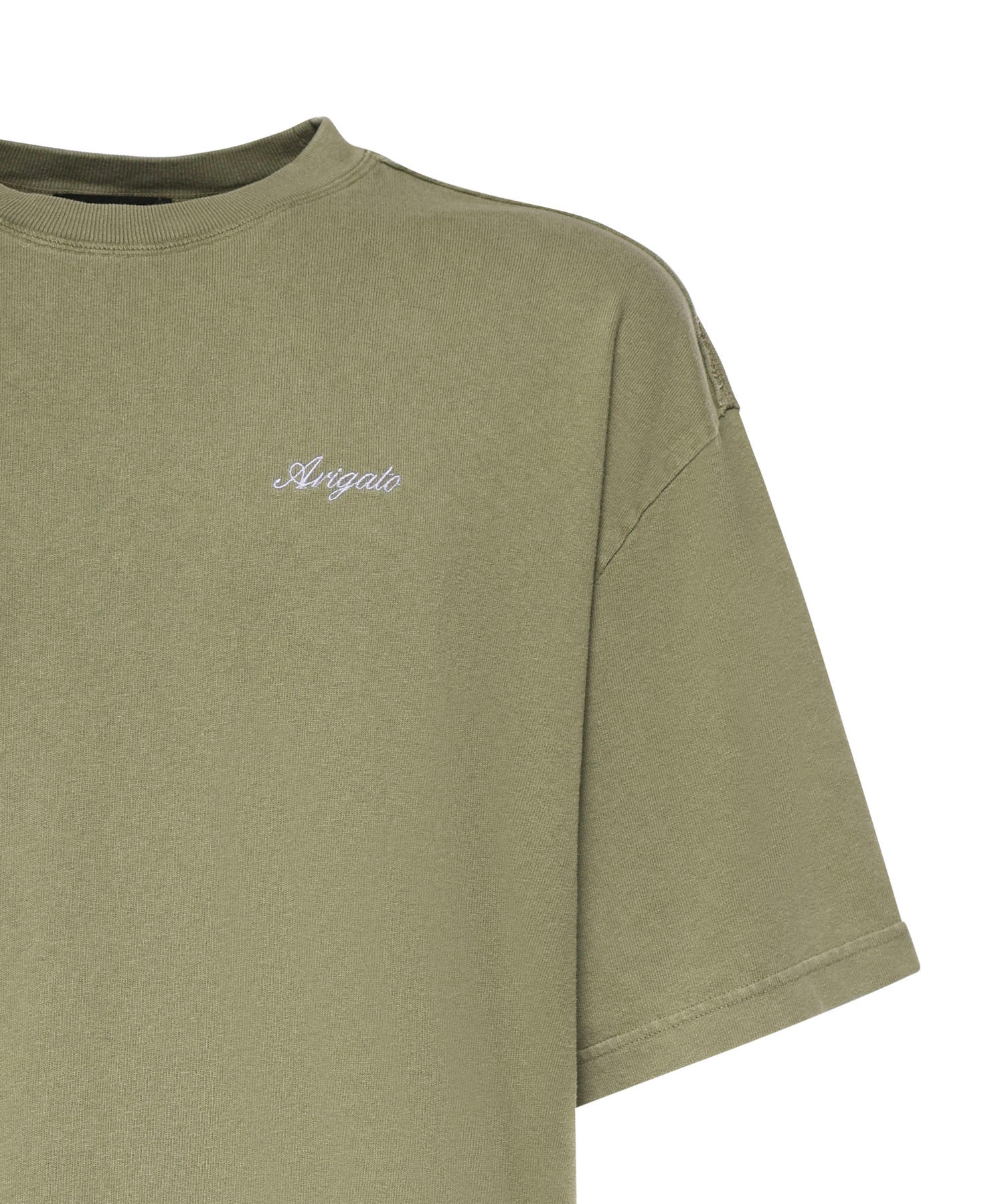 T-shirt Honor in cotone A2681012 DEEP LICHEN GREEN AXEL ARIGATO 