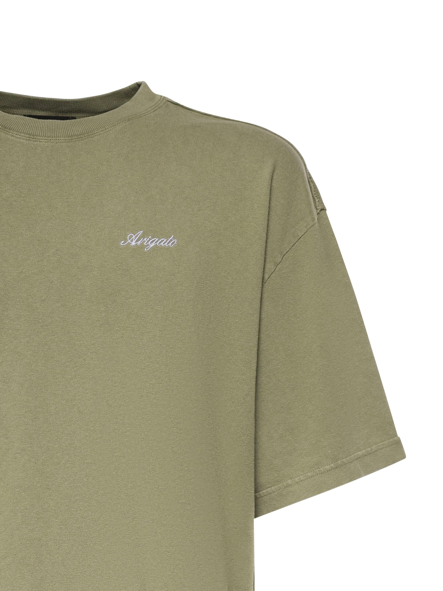 T-shirt Honor in cotone A2681012 DEEP LICHEN GREEN AXEL ARIGATO 