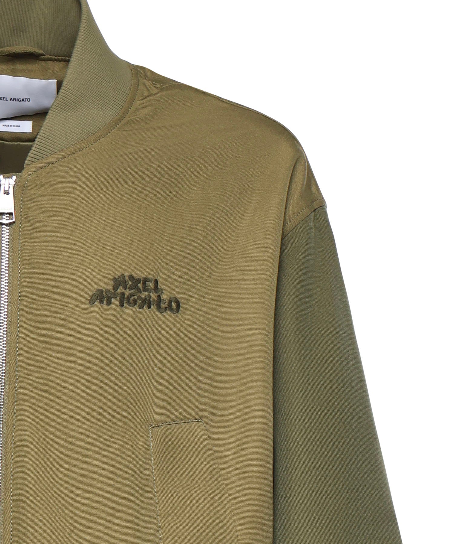 Bomber Archer con logo A3764003 GREEN AXEL ARIGATO 
