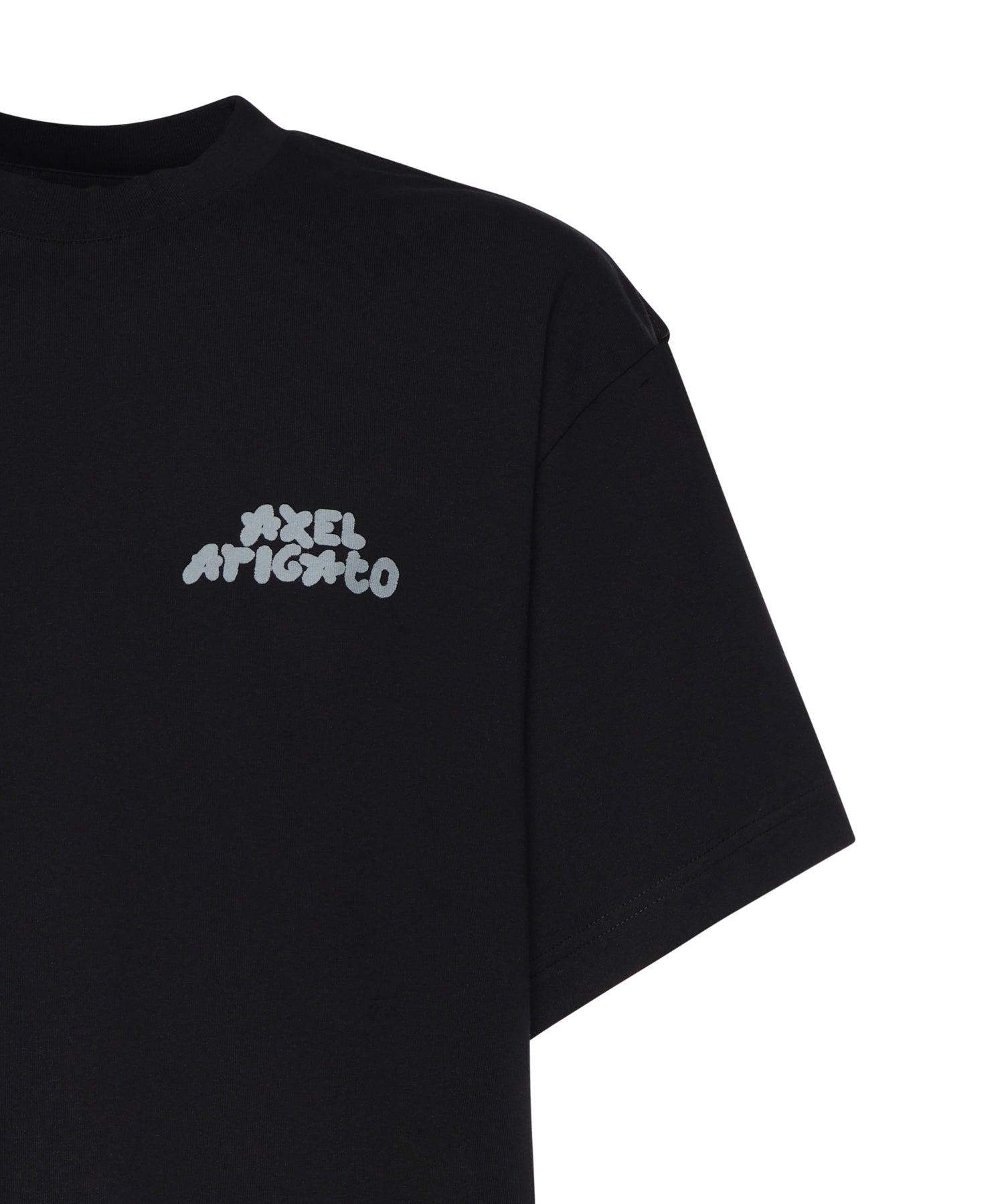 T-shirt Soren in cotone A3870002 BLACK AXEL ARIGATO 