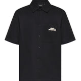 Camicia Drew con logo A3980001 BLACK AXEL ARIGATO 