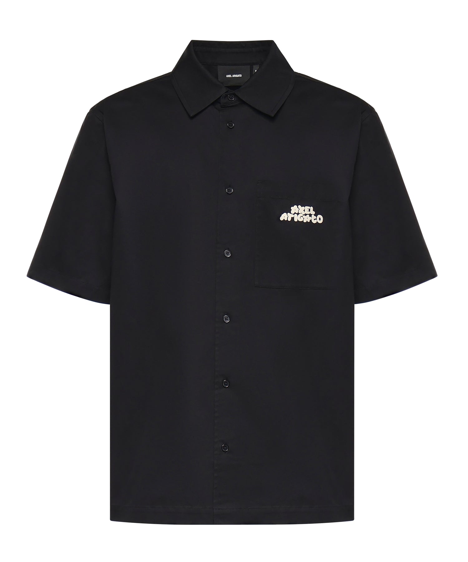 Camicia Drew con logo A3980001 BLACK AXEL ARIGATO 
