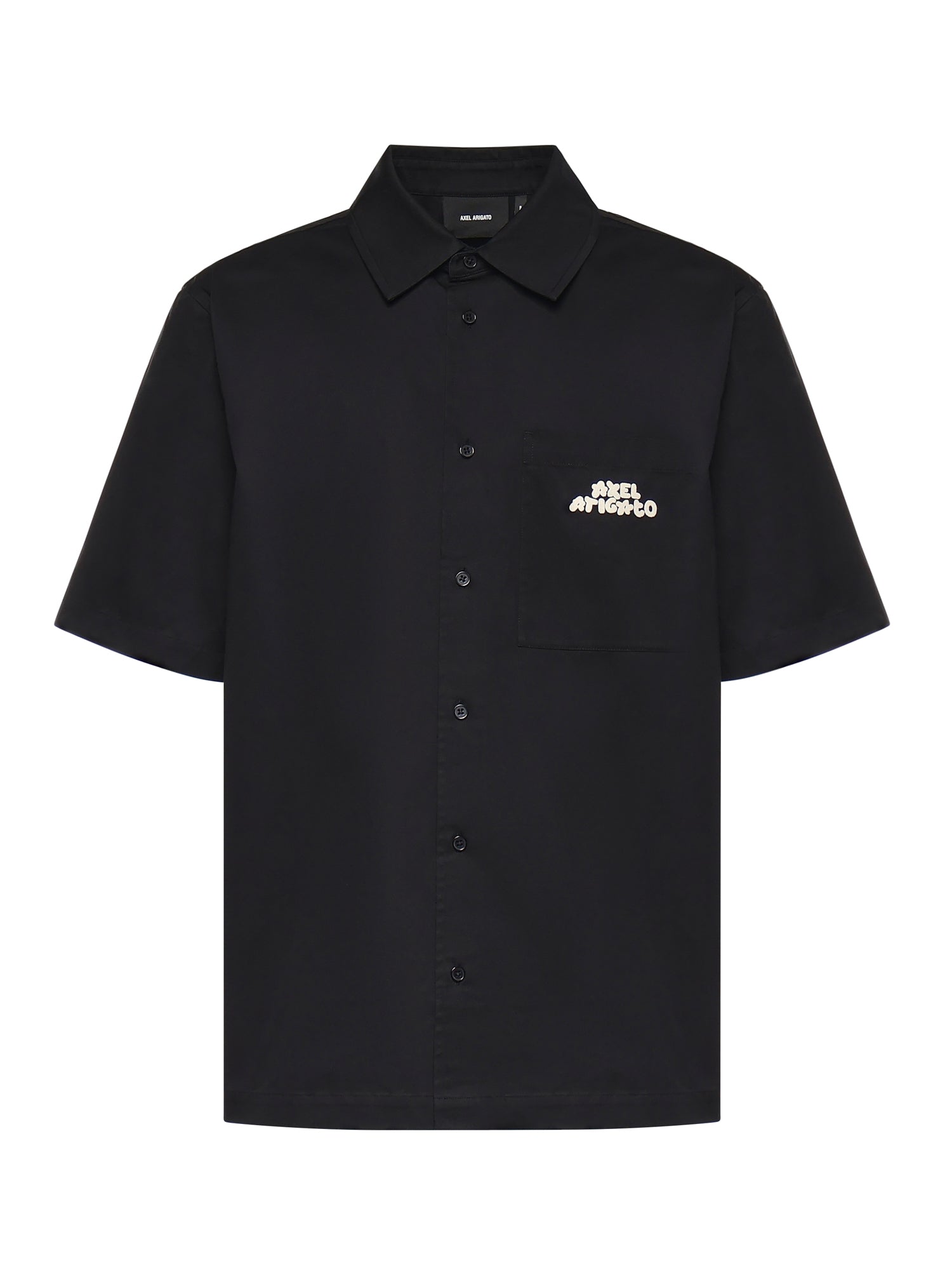 Camicia Drew con logo A3980001 BLACK AXEL ARIGATO 