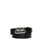 Cintura ampia BB in pelle 570370 1CH0B1000 BALENCIAGA 