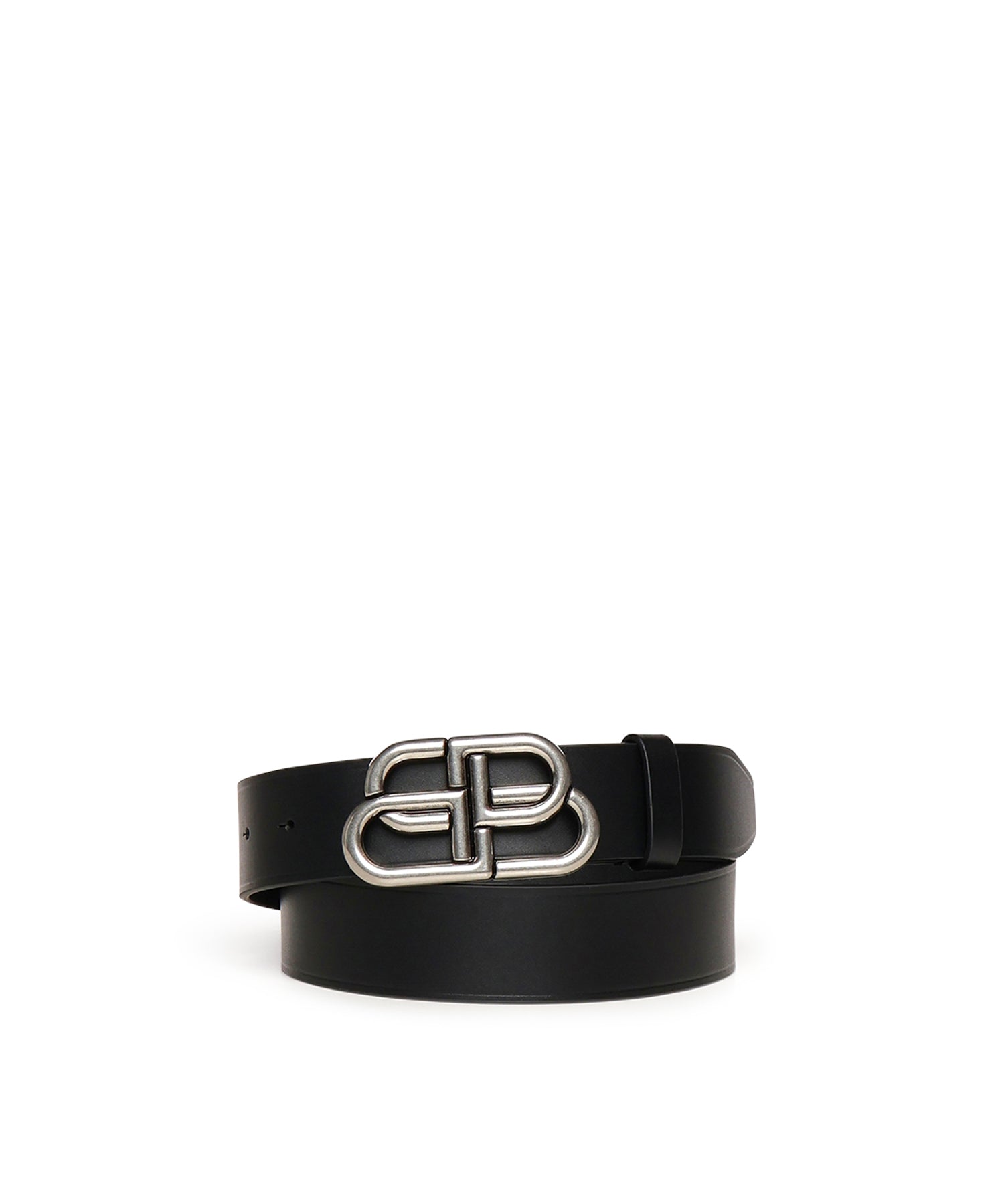 Cintura ampia BB in pelle 570370 1CH0B1000 BALENCIAGA 