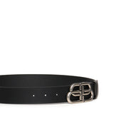 Cintura ampia BB in pelle 570370 1CH0B1000 BALENCIAGA 