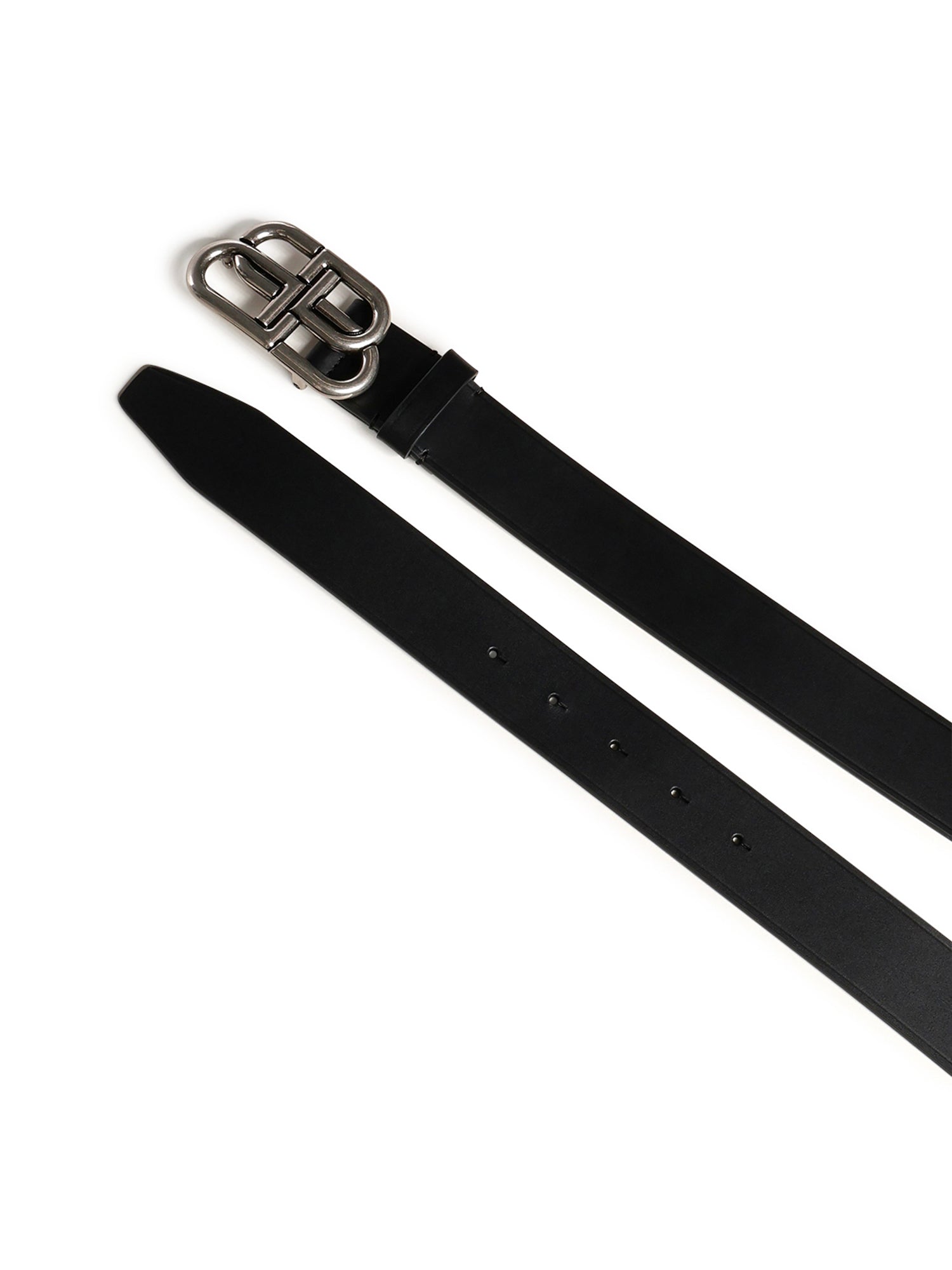 Cintura ampia BB in pelle 570370 1CH0B1000 BALENCIAGA 