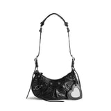 Borsa a tracolla Le Cagole XS in pelle 671309 1VG9Y1000 BALENCIAGA 