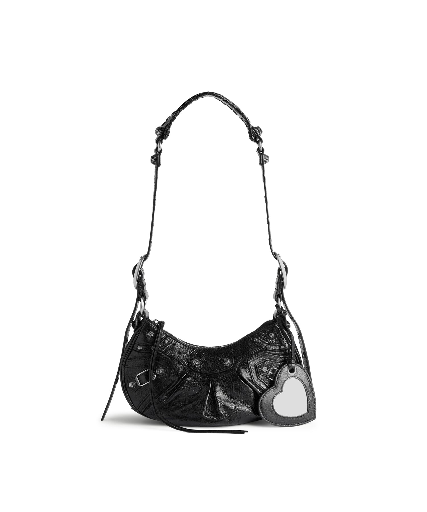 Borsa a tracolla Le Cagole XS in pelle 671309 1VG9Y1000 BALENCIAGA 
