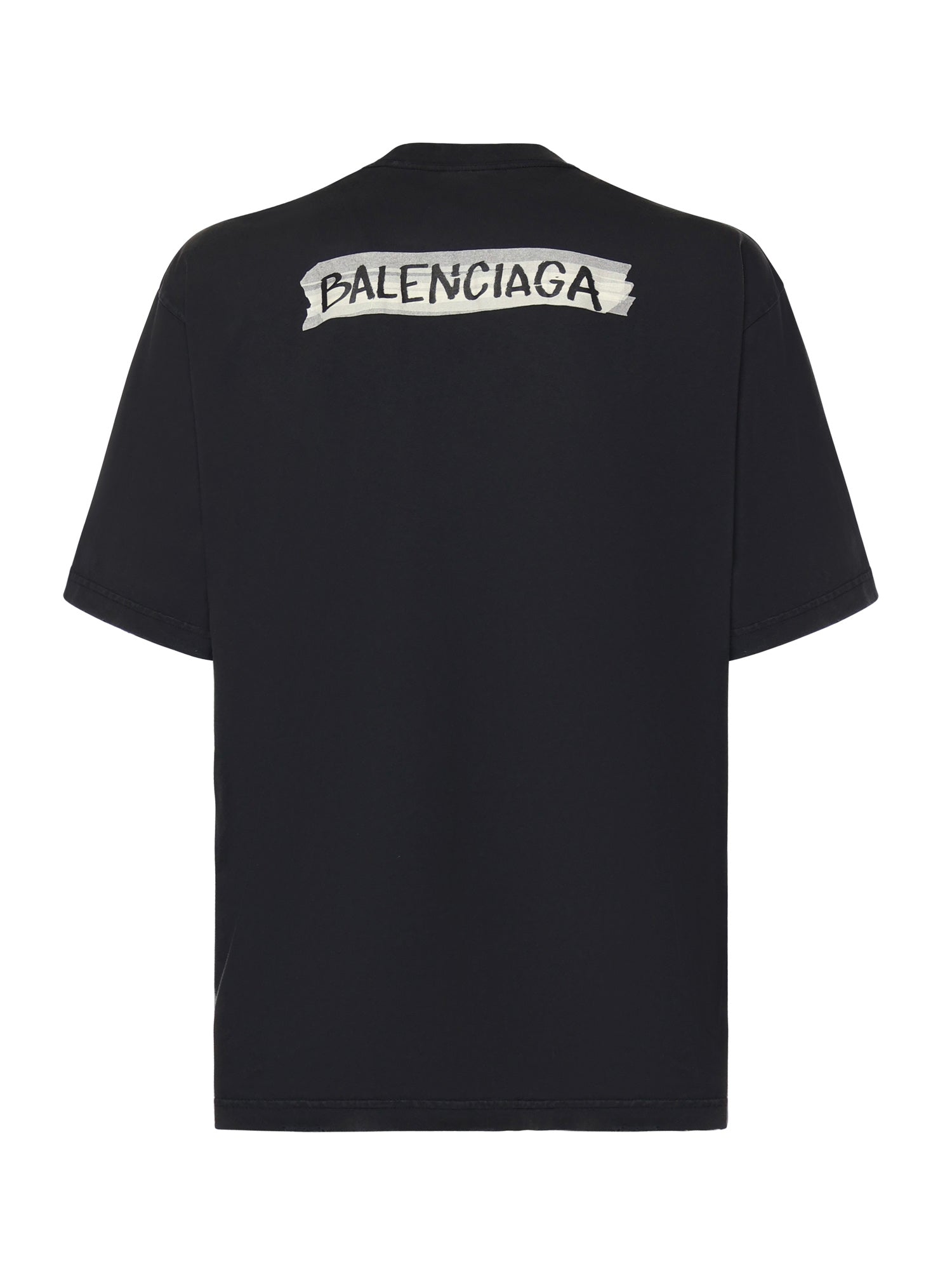 T-Shirt Masking Tape in jersey 764235 TTVL61041 BALENCIAGA 