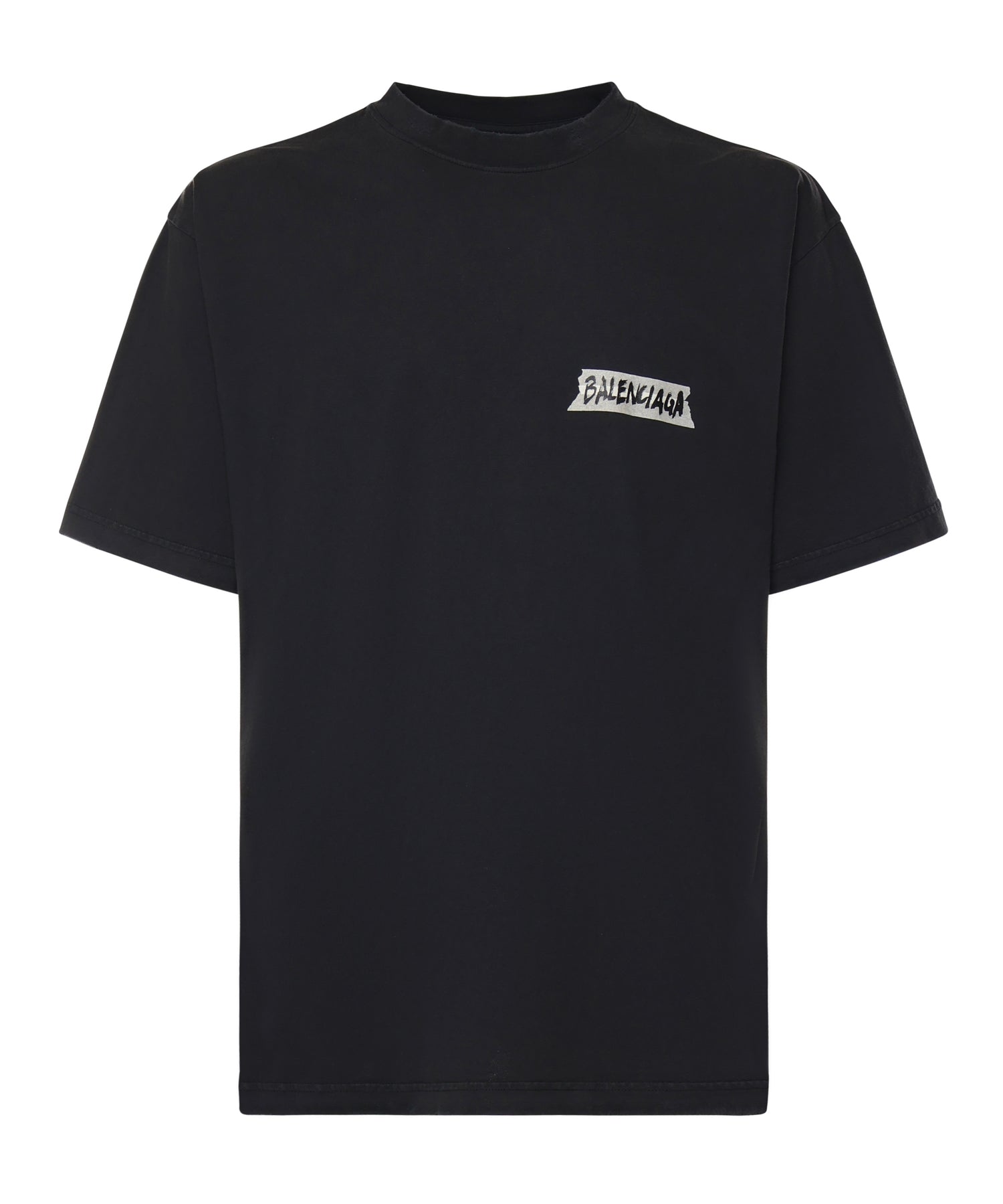 T-Shirt Masking Tape in jersey 764235 TTVL61041 BALENCIAGA 