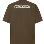 T-Shirt Masking Tape in jersey 764235 TTVL62840 BALENCIAGA 