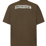 T-Shirt Masking Tape in jersey 764235 TTVL62840 BALENCIAGA 
