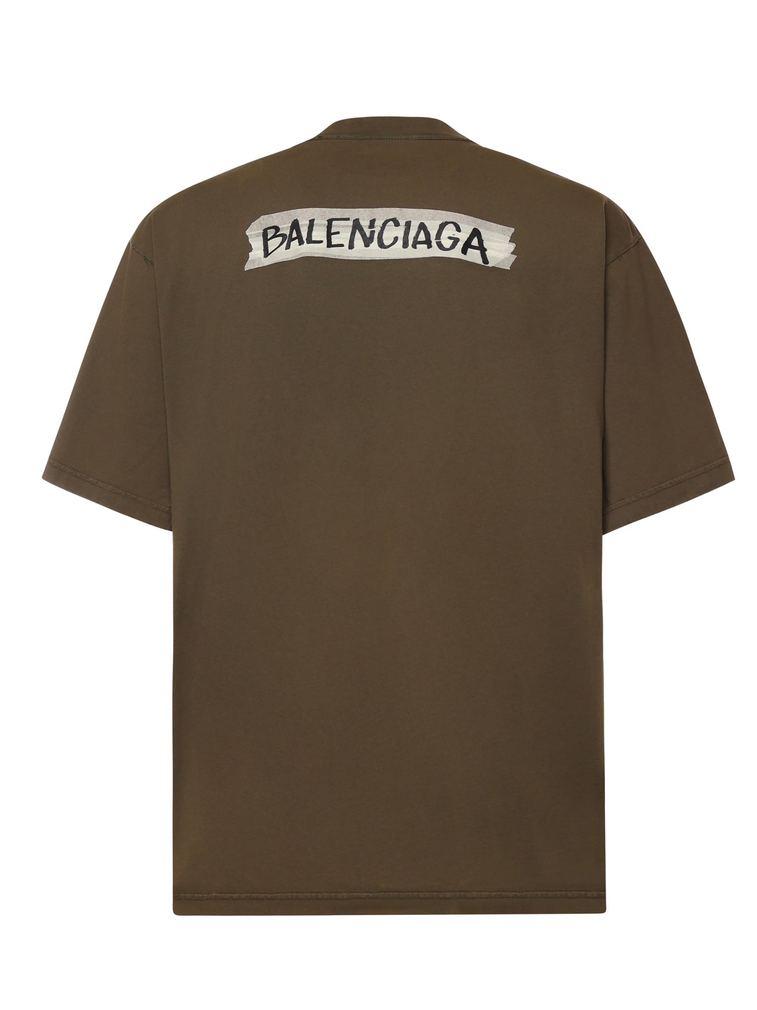 T-Shirt Masking Tape in jersey 764235 TTVL62840 BALENCIAGA 