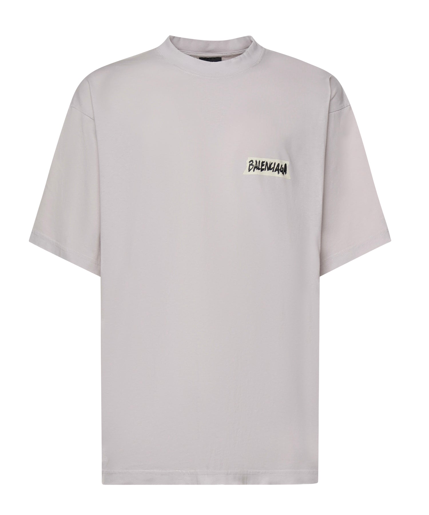 T-Shirt Masking Tape in jersey 764235 TTVL69012 BALENCIAGA 