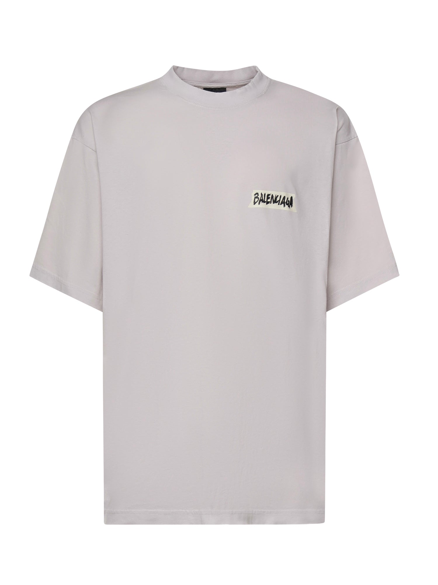 T-Shirt Masking Tape in jersey 764235 TTVL69012 BALENCIAGA 