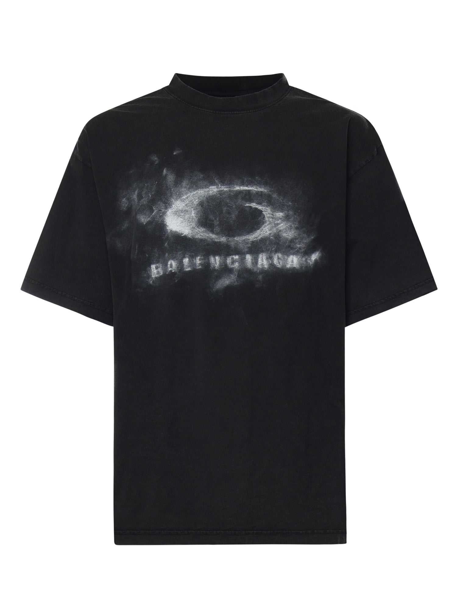 T-Shirt Crayon Loop in cotone 764235 TTVN59034 BALENCIAGA 