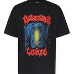 T-Shirt Salon de Couture in jersey dry 764235 TUVD51000 BALENCIAGA 