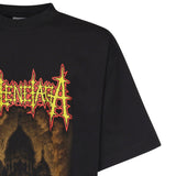 T-shirt in cotone con stampa 764235 TUVE41000 BALENCIAGA 