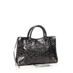 Borsa Le City Media in pelle metallizzata 823058 2AA9R1314 BALENCIAGA 