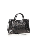 Borsa Le City Media in pelle metallizzata 823058 2AA9R1314 BALENCIAGA 