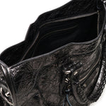 Borsa Le City Media in pelle metallizzata 823058 2AA9R1314 BALENCIAGA 
