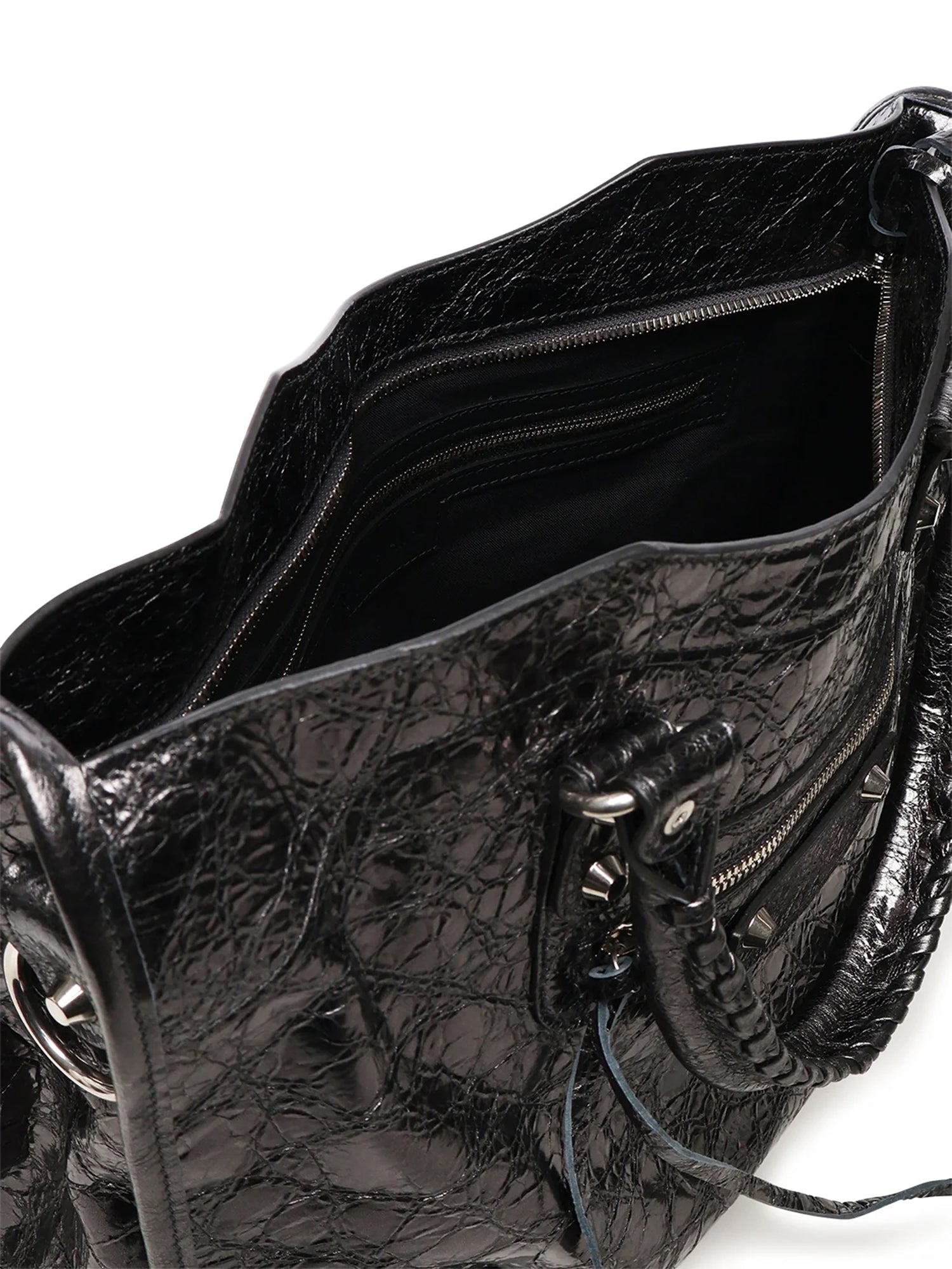 Borsa Le City Media in pelle metallizzata 823058 2AA9R1314 BALENCIAGA 
