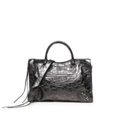 Borsa Le City Media in pelle metallizzata 823058 2AA9R1314 BALENCIAGA 