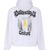 Felpa con cappuccio Salon De Couture 850338 TUVD99000 BALENCIAGA 