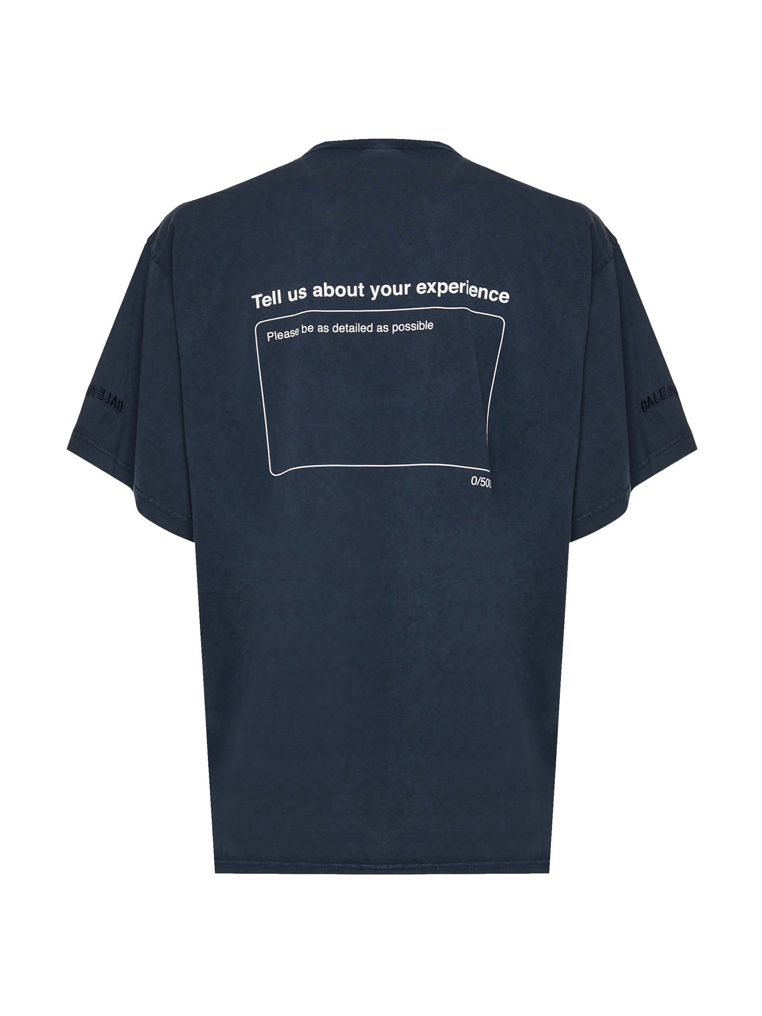 T-shirt Twisted in cotone 850403 TTVL28806 BALENCIAGA 
