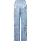 Pantaloni stile pigiama Washed Crayon Allover in seta 850696 TTN105840 BALENCIAGA 