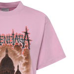 T-shirt Balenciaga Sacré Cœur in jersey dry 850990 TUVE45701 BALENCIAGA 