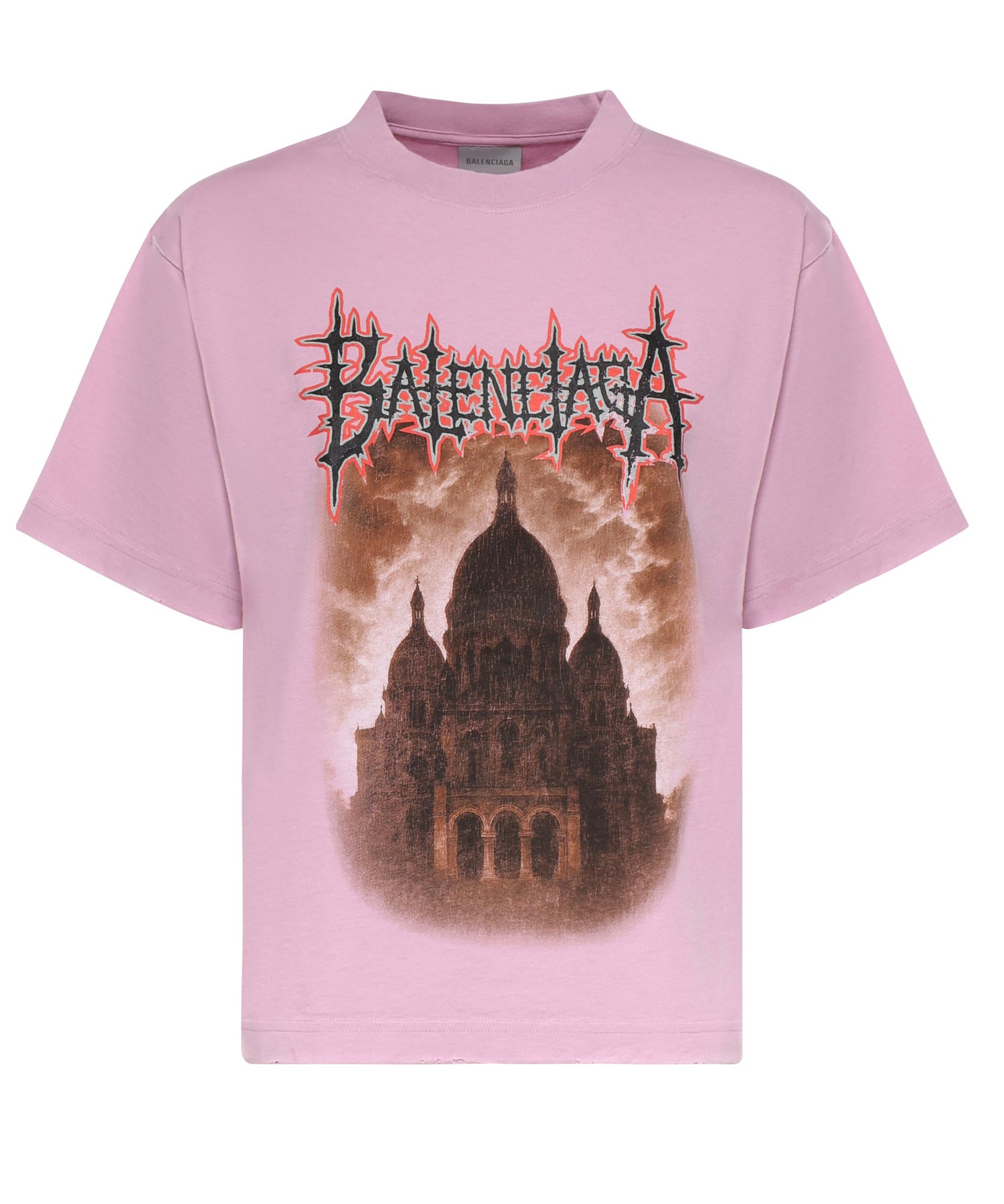 T-shirt Balenciaga Sacré Cœur in jersey dry 850990 TUVE45701 BALENCIAGA 