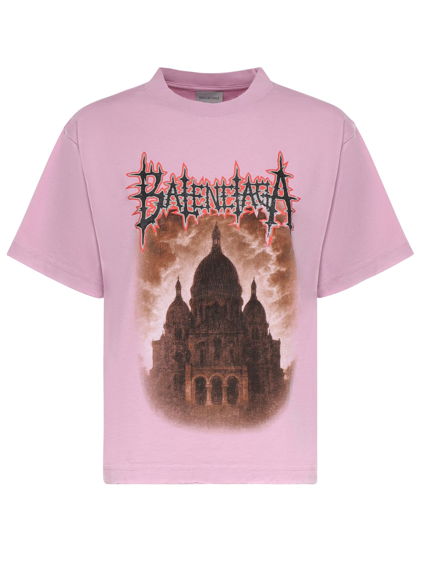 T-shirt Balenciaga Sacré Cœur in jersey dry 850990 TUVE45701 BALENCIAGA 