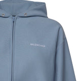 Felpa Balenciaga Back Zip-Up in pile 851236 TTVJ24773 BALENCIAGA 