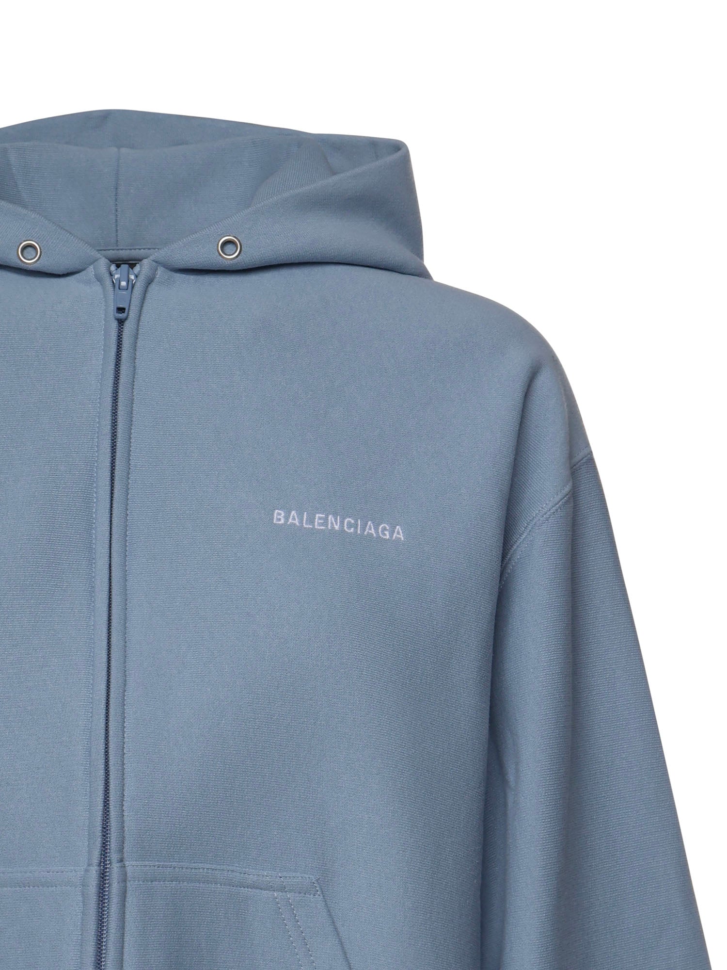 Felpa Balenciaga Back Zip-Up in pile 851236 TTVJ24773 BALENCIAGA 