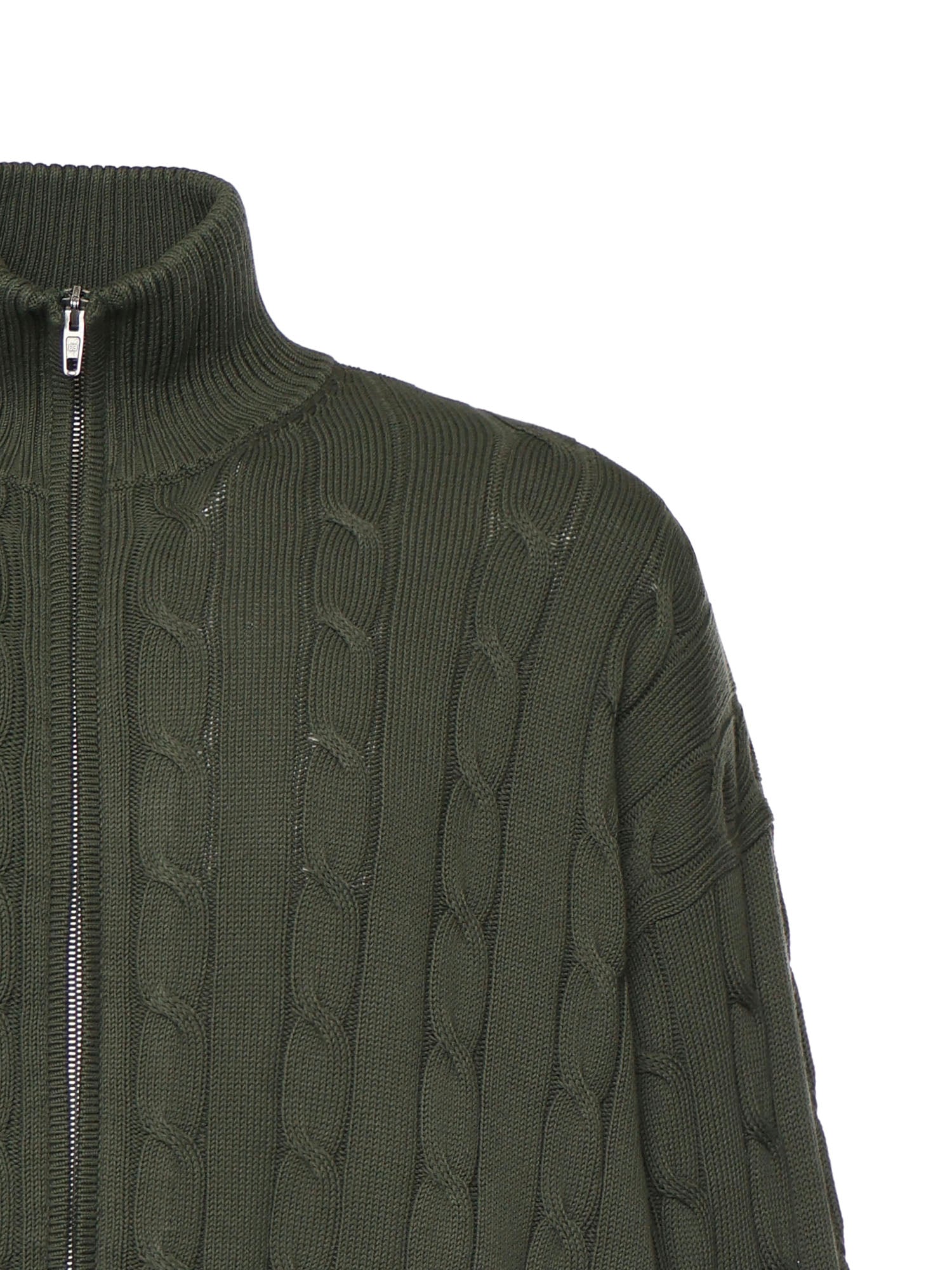 Giacca Hybrid in maglia di cotone e tessuto tecnico 856719 T34372525 BALENCIAGA 