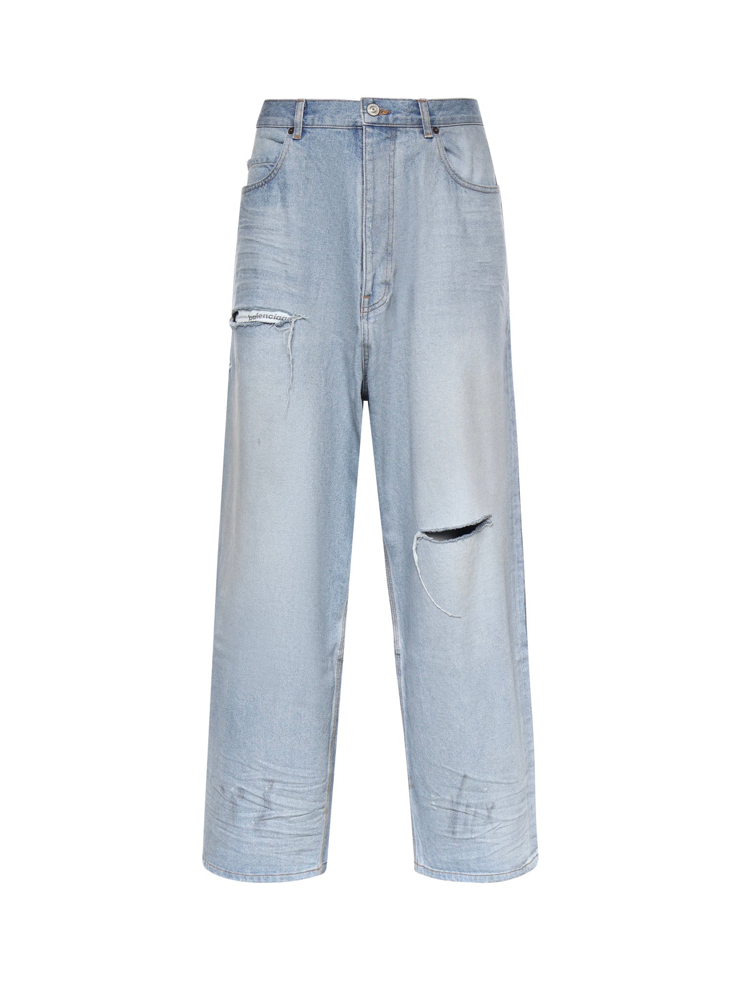 Jeans Minimal Baggy in denim 857216 TTWB14009 BALENCIAGA 