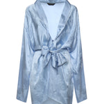 Abito a portafoglio in seta jacquard 857327 TTN105840 BALENCIAGA 