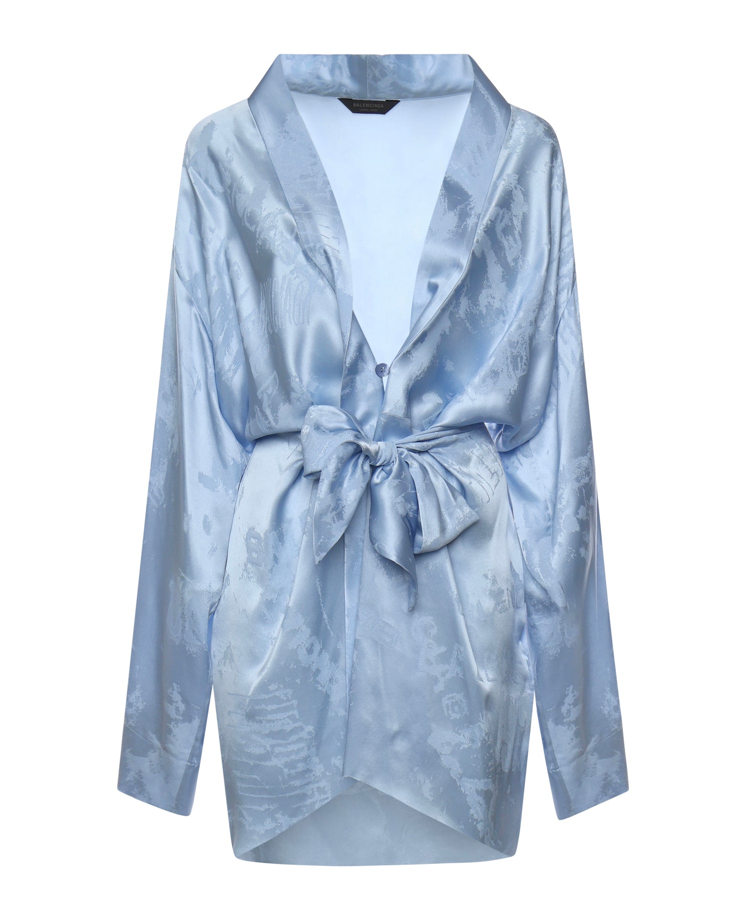 Abito a portafoglio in seta jacquard 857327 TTN105840 BALENCIAGA 
