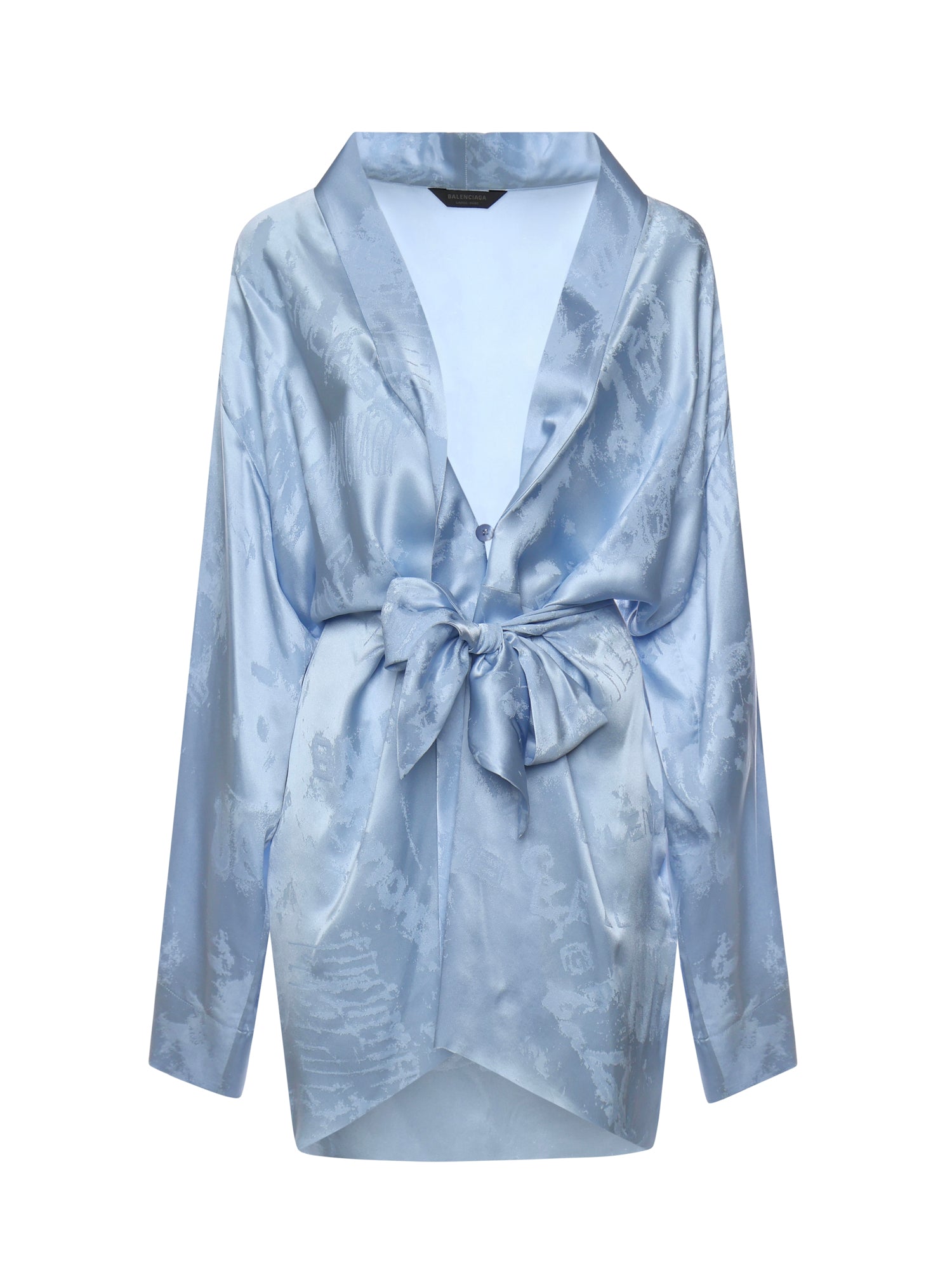 Abito a portafoglio in seta jacquard 857327 TTN105840 BALENCIAGA 