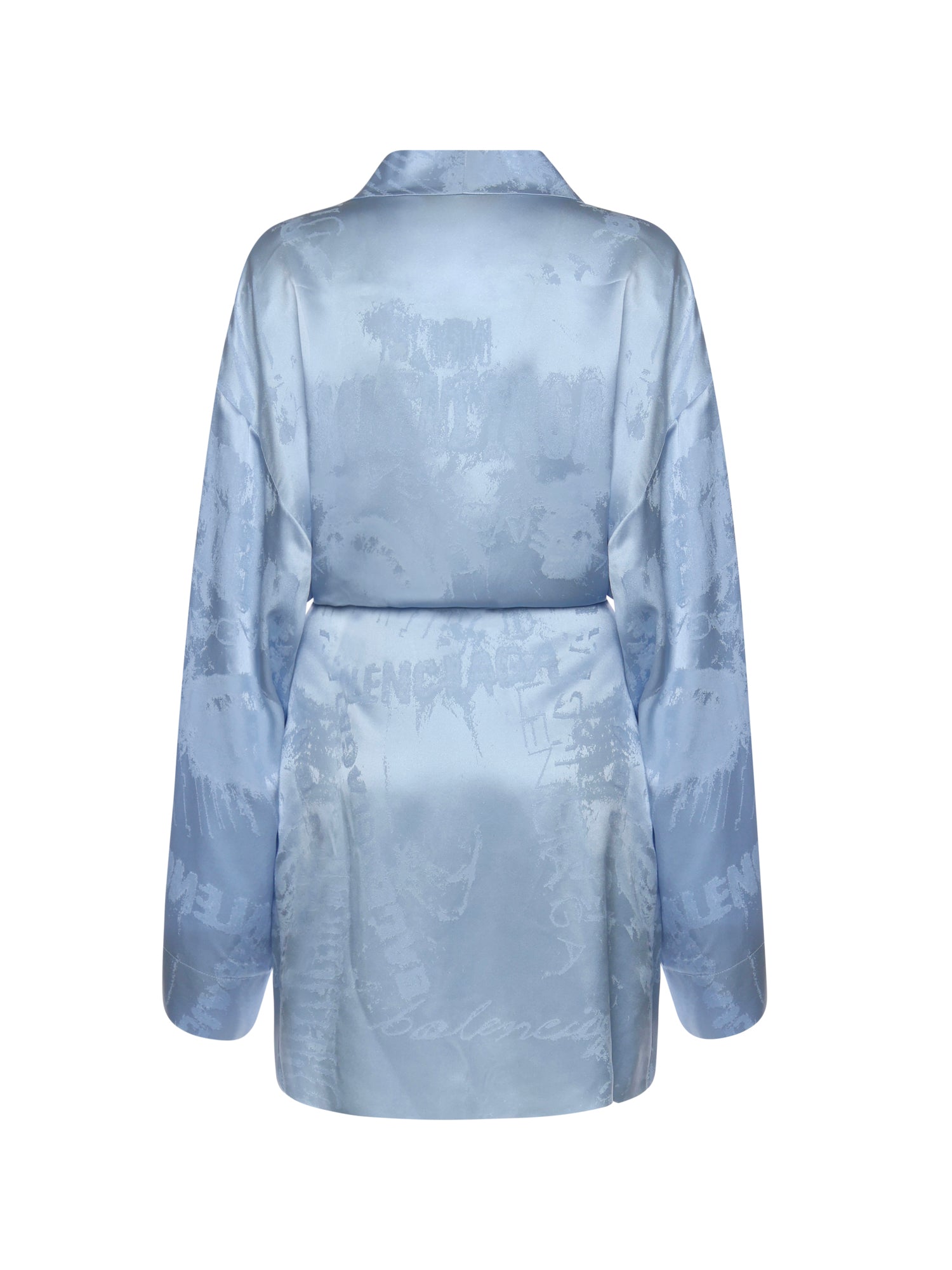 Abito a portafoglio in seta jacquard 857327 TTN105840 BALENCIAGA 